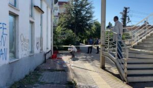 BARTIN (AA) – Bartın'da bir kadın, boşanma aşamasında olduğu eşi