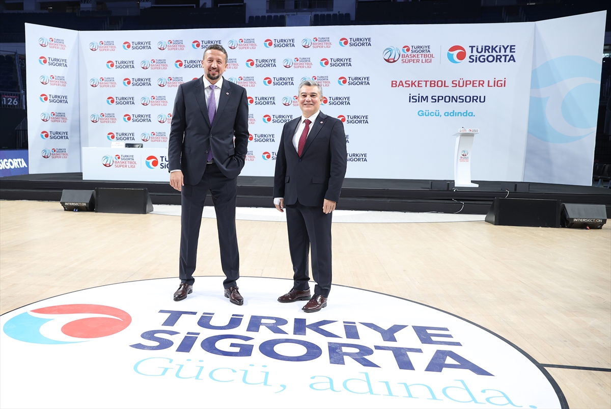Basketbol Süper Ligi'nin yeni isim sponsoru, Türkiye Sigorta oldu