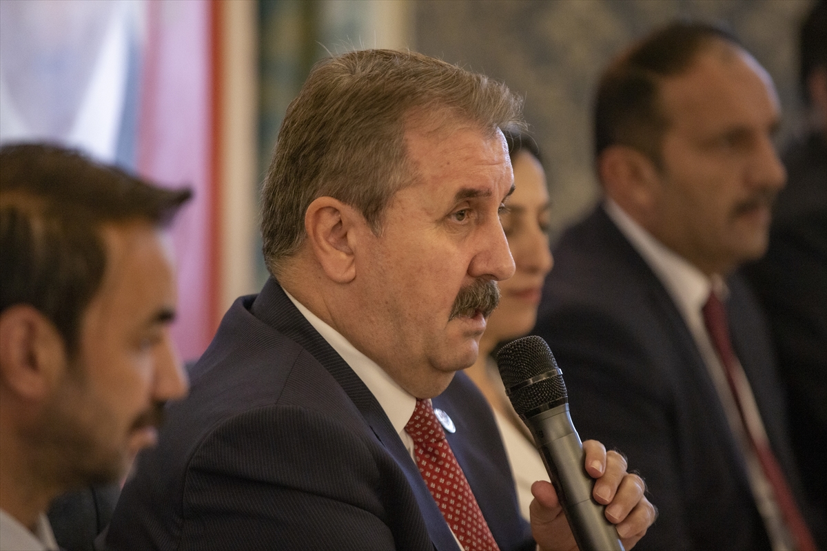 BBP Genel Başkanı Mustafa Destici, Erzurum'da konuştu: