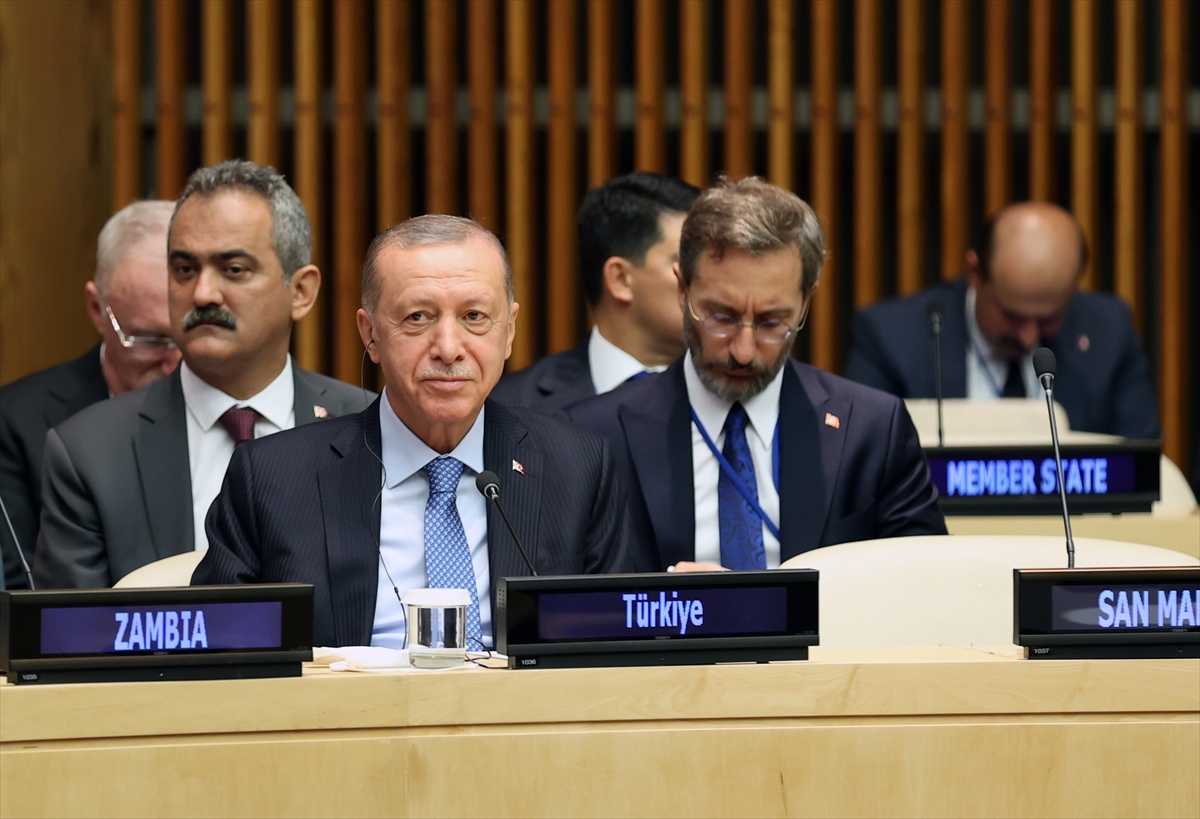 Cumhurbaşkanı Erdoğan, BM'de “Eğitimin Dönüştürülmesi Zirvesi”nde konuştu: