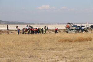 DENİZLİ (AA) – Denizli Valisi Ali Fuat Atik, bir yangın