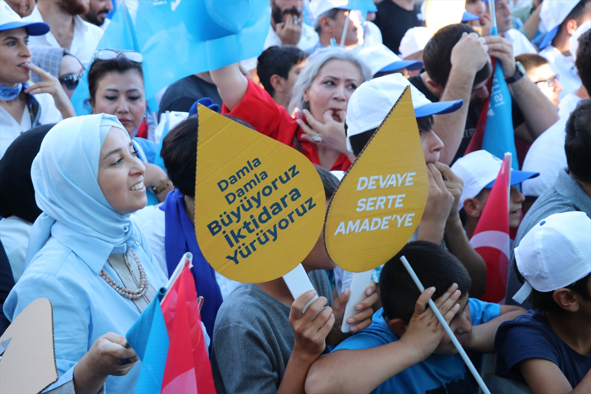 DEVA Partisi Genel Başkanı Babacan, Siirt mitinginde konuştu: