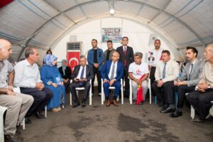 - İl Emniyet Müdürü Fatih Kaya aileleri ziyaret etti