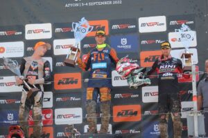 AFYONKARAHİSAR (AA) – Afyonkarahisar'da düzenlenen Avrupa Motokros Şampiyonası'nın (EMX Open)