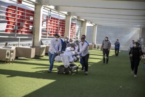 ERZURUM (AA) – Erzurum Şehir Hastanesinde yangın tatbikatı gerçekleştirildi. İl