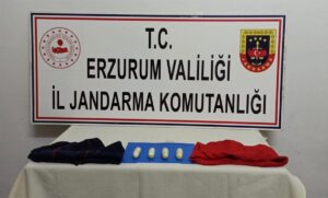 ERZURUM (AA) – Erzurum'un Pasinler ilçesinde durdurulan yolcu otobüsünde uyuşturucu