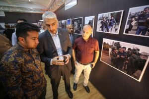 GAZZE (AA) – Abluka altındaki Gazze Şeridi'nde "İsrail'in Filistinli gazetecilere