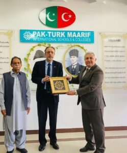 KUETTA (AA) – Türkiye'nin İslamabad Büyükelçisi Mehmet Paçacı, Türkiye Maarif