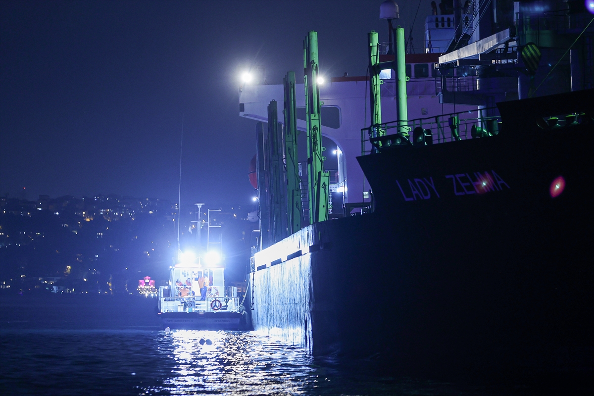 GÜNCELLEME – İstanbul Boğazı'nda gemi trafiği askıya alındı