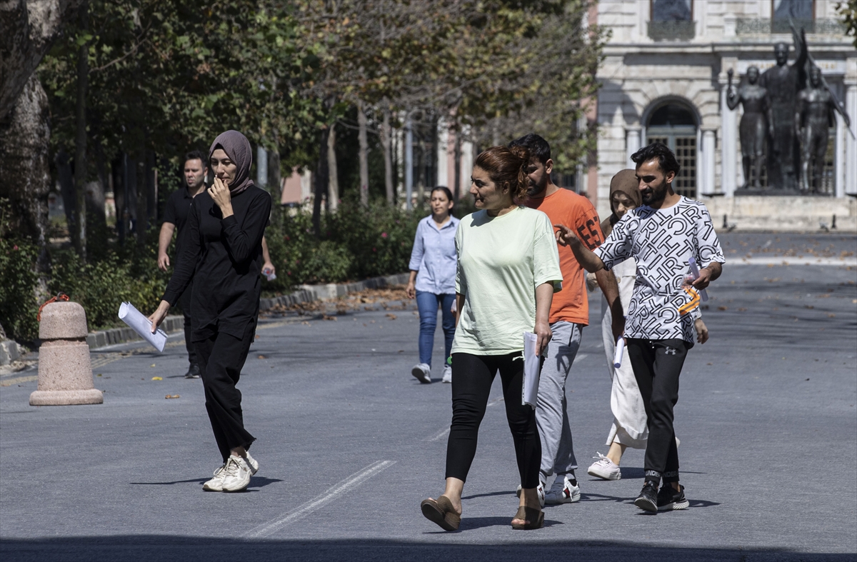 İstanbul'da KPSS Lisans oturumu tamamlandı