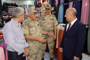 AĞRI (AA) – Jandarma Genel Komutanı Orgeneral Arif Çetin, Ağrı'da