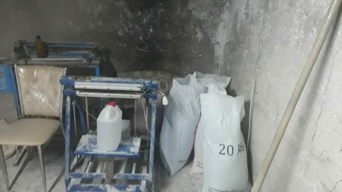 Konya'da 926 kilogram sahte deterjan ele geçirildi
