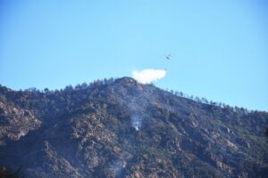 MUĞLA (AA) – Muğla'nın Marmaris ilçesinde dün öğle saatlerinde başlayan