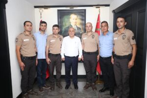 MERSİN (AA) – Mersin'in Mezitli ilçesindeki polisevine yönelik saldırıda teröristlerle