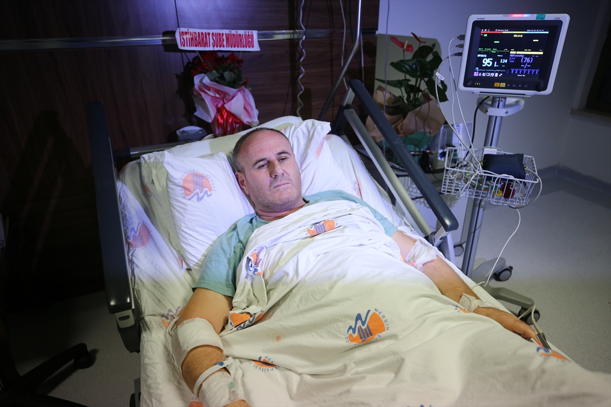 Mersin'deki terör saldırısında yaralanan polis memuru Abdulkadir Öztürk: “Faciayı önledik”