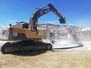 MUĞLA (AA) – Muğla'nın Marmaris ilçesinde kaçak yapılaşmayla mücadele çalışmaları