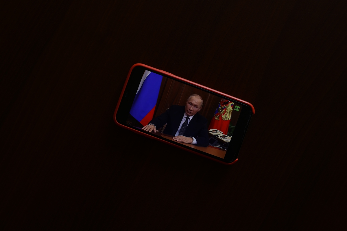 Rusya Devlet Başkanı Putin, askeri kısmi seferberlik ilan etti.