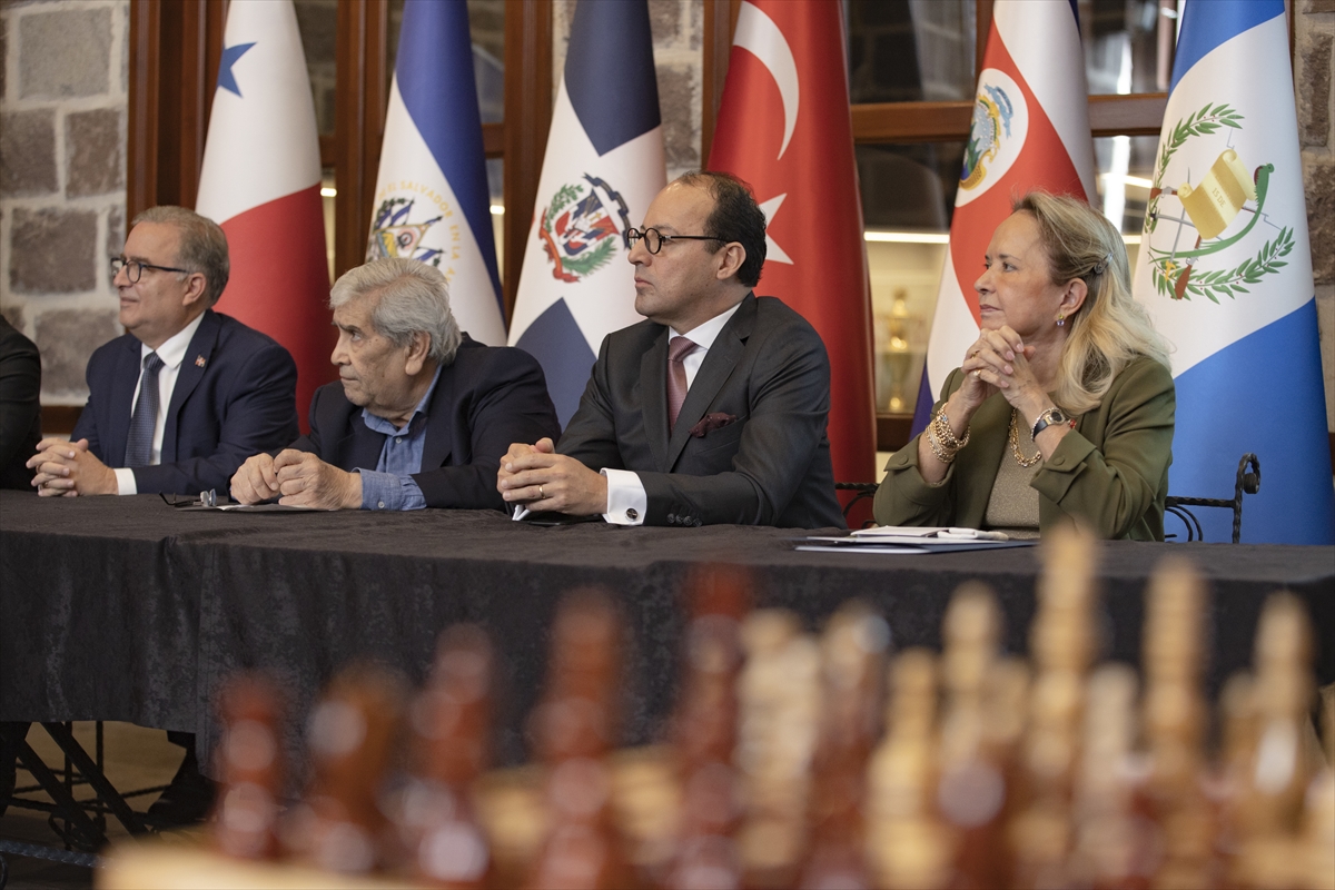 SICA ülkelerinin büyükelçilik çalışanlarının katılacağı satranç turnuvasının açılışı yapıldı