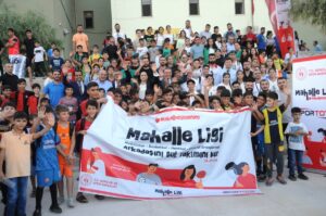 ŞIRNAK (AA) – Şırnak'ın Cizre ilçesinde "Arkadaşını Bul, Takımını Kur