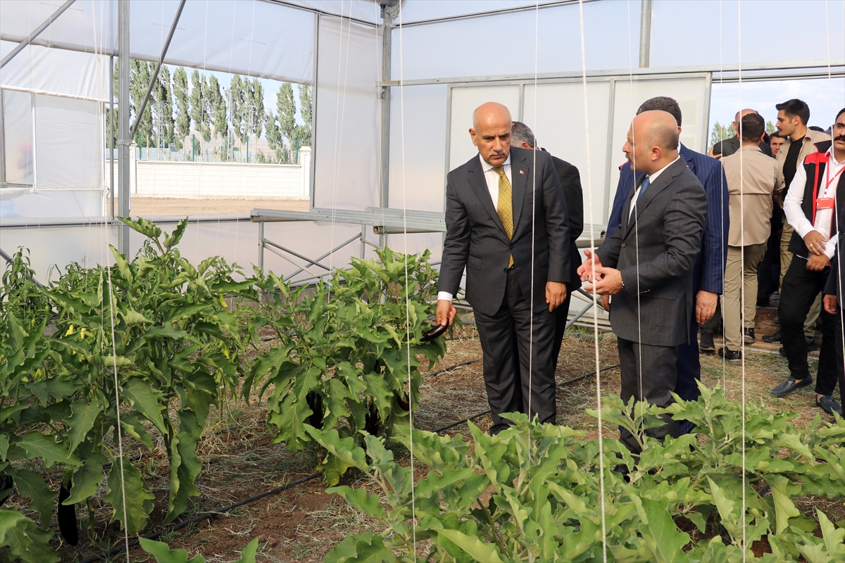 Tarım ve Orman Bakanı Kirişci, Ağrı'daki Tarım Park Projesi'nin açılışını yaptı: