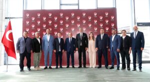 - Toplantıda İstanbul'da yapılacak Ampute Futbol Dünya Kupası'nın hazırlıkları gözden