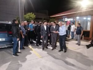 TOKAT (AA) – Tokat'ın Erbaa ilçesinde belde belediye başkanının makam