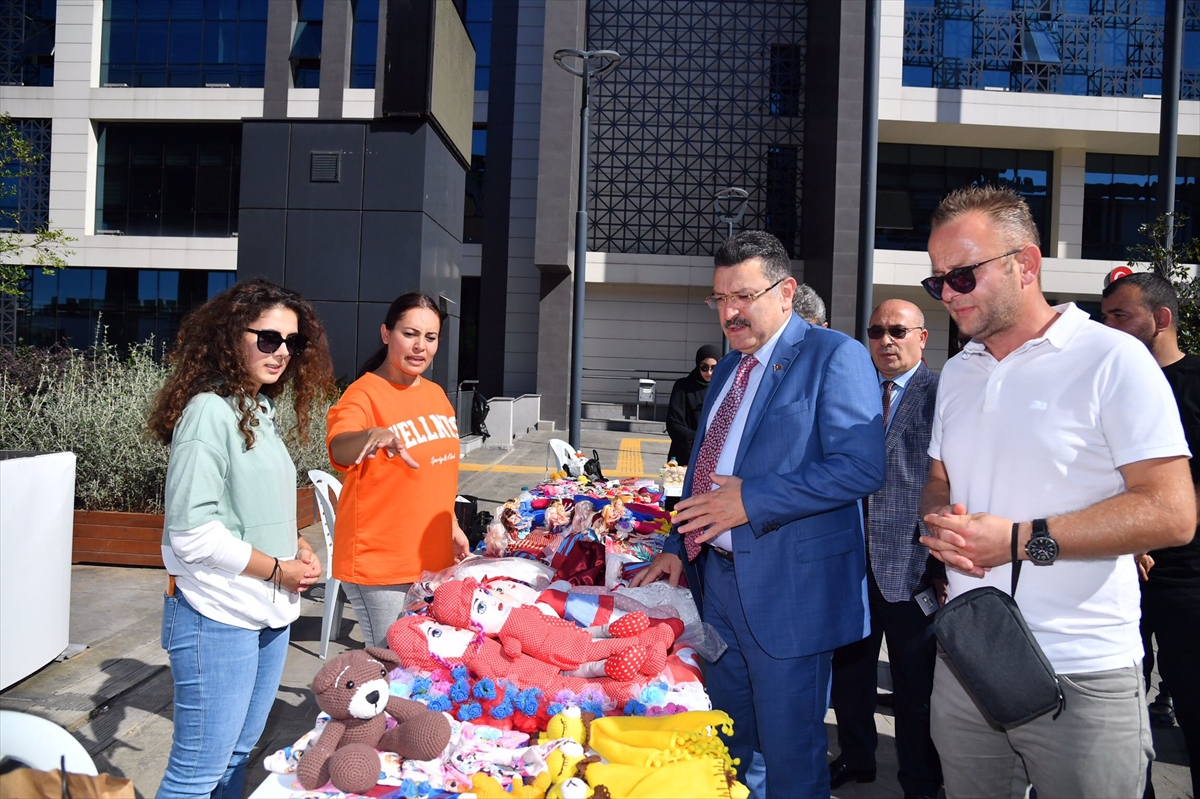 Trabzon'da 21 aylık SMA hastası Egemen'in tedavisi için kermes düzenlendi