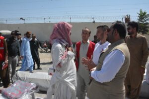KUETTA/İSLAMABAD (AA) – Türk Kızılay, sel felaketinden etkilenen Pakistan’da yardım