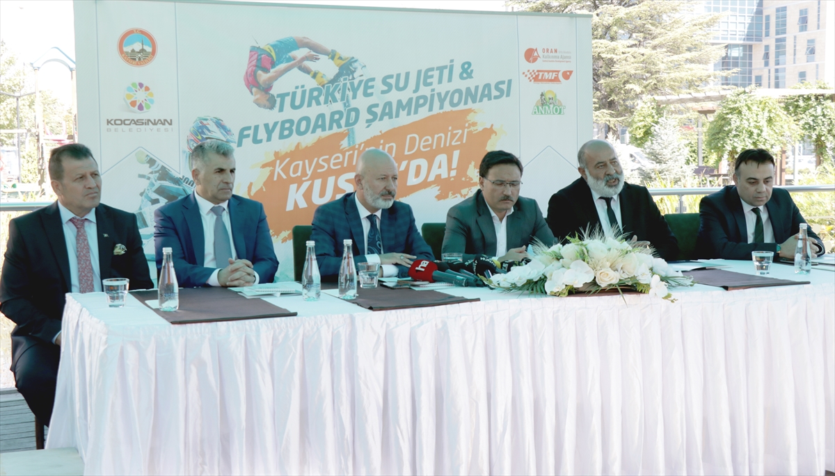 Türkiye Su Jeti ve Flyboard Şampiyonası heyecanı Kayseri'de yaşanacak