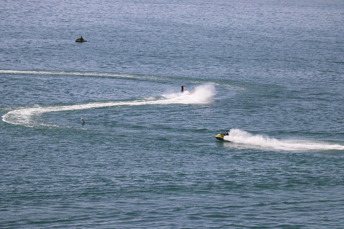 Türkiye Su Jeti ve Flyboard Şampiyonası Kayseri'de tamamlandı