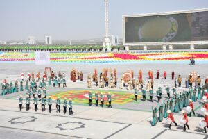 AŞKABAT (AA) – Türkmenistan’da bağımsızlığın 31. yılı dolayısıyla askeri geçit