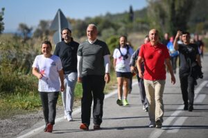 - "Pes Etmeyenlerin İzinde" sloganıyla bu yıl 7'ncisi düzenlenen maratonda