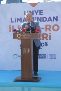 ORDU (AA) – Ordu'daki Ünye Limanı'ndan sebze ve meyve yüklü