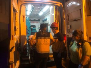 VAN (AA) – Van-Hakkari kara yolunda inşaat halindeki tünelde meydana