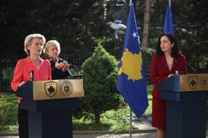 PRİŞTİNE (AA) – Avrupa Birliği (AB) Komisyonu Başkanı Ursula von