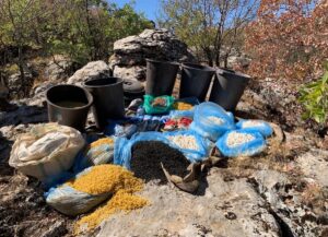 ADIYAMAN (AA) – Adıyaman'da terör örgütü PKK'ya yönelik operasyonda toprağa