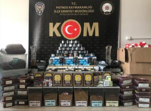 AĞRI (AA) – Emniyet Genel Müdürlüğü Kaçakçılık ve Organize Suçlarla