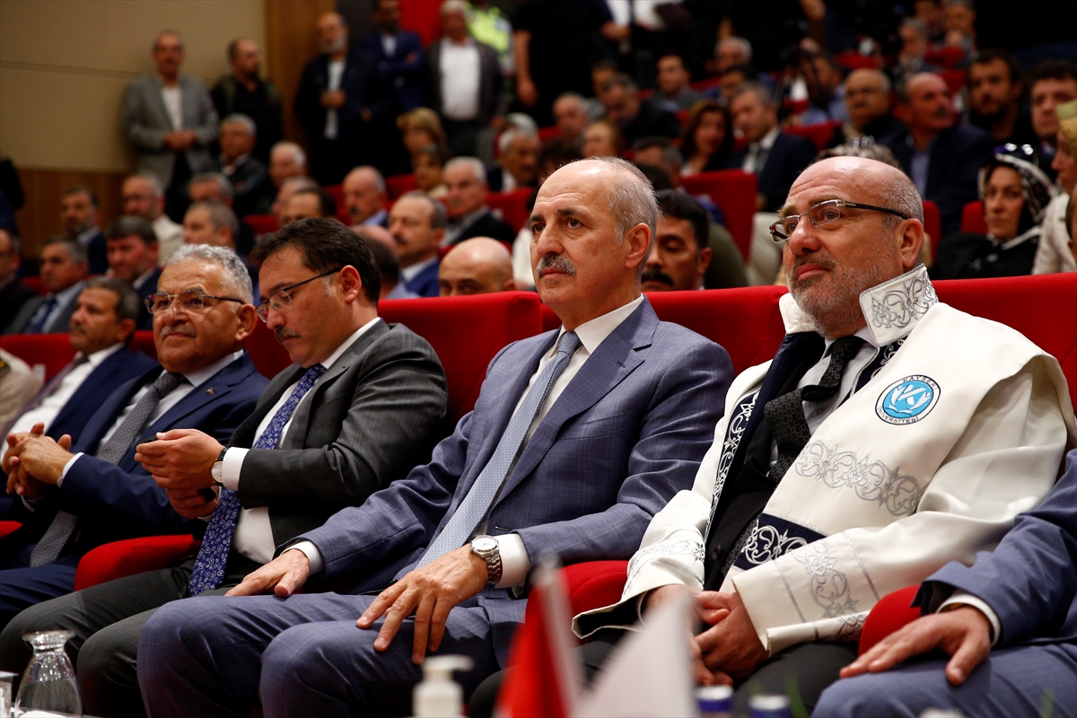 AK Parti Genel Başkanvekili Numan Kurtulmuş, Kayseri'de konuştu: (1)