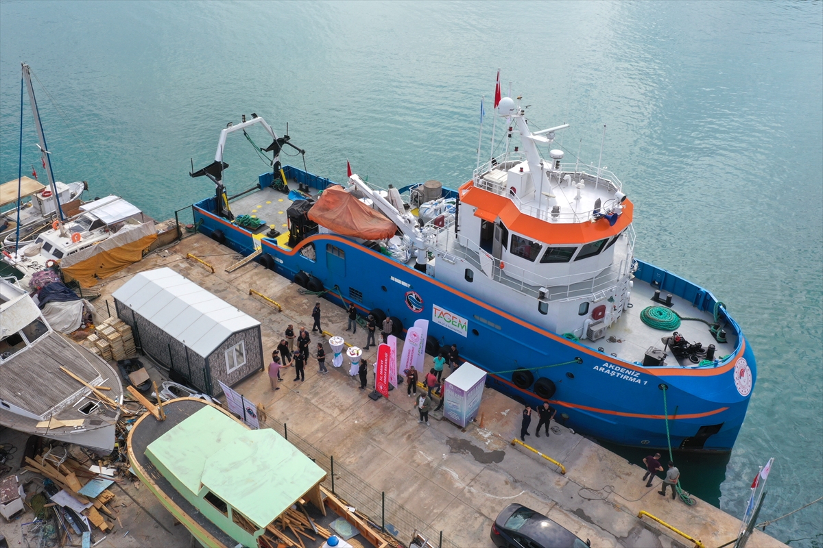 “Akdeniz Araştırma 1” gemisi, Lübnan kara sularındaki balık ekosistemini araştırdı