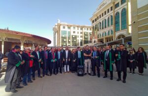 ANTALYA (AA) – Antalya Barosu, avukat Mesut Oğuz'a görevi başında