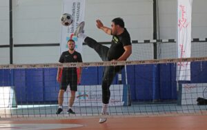 MUĞLA (AA) – ALİ RIZA AKKIR – Ayak Tenisi Dünya