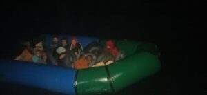 AYDIN (AA) – Aydın'ın Kuşadası ilçesi açıklarında Yunanistan unsurlarınca geri