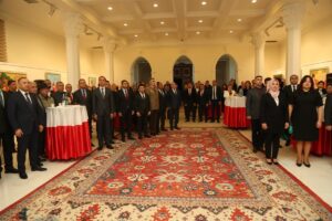 BAKÜ (AA) – Azerbaycan Cumhurbaşkanı İlham Aliyev, Türkiye Cumhuriyeti'nin 99.