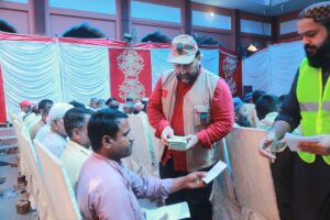 İSLAMABAD (AA) – Aziz Mahmud Hüdayi Vakfı, Pakistan'da selden etkilenen