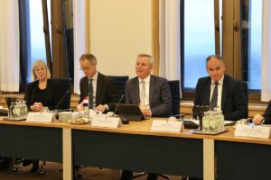 - Görüşmede, düzensiz göçle mücadele ve bu konudaki iş birliği