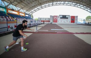 MERSİN (AA) – SERKAN AVCI – Bocce Milli Takımı, Mersin'de
