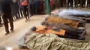 ENCEMİNE (AA) – Orta Afrika ülkesi Çad'da polisin, "demokratik yönetime