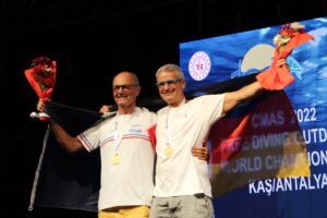 ANTALYA (AA) – Antalya'nın Kaş ilçesinde düzenlenen Dünya Sualtı Aktiviteleri