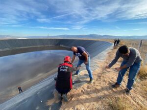 ÇORUM (AA) – Çorum'da biyoenerji tesisinin yaklaşık 15 metre derinliğindeki