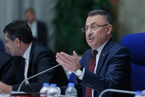 TBMM (AA) – Cumhurbaşkanı Yardımcısı Fuat Oktay, "Cari fazla vermeye